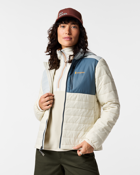 Acodo Insulated Hooded Jacket - Women's - Vapor/Chalk - US 2262