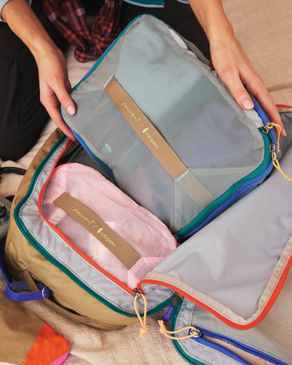 Cotopaxi X FP Movement Expandable Cubo Bundle - Powder Pink/Sterline Blue - US 7848