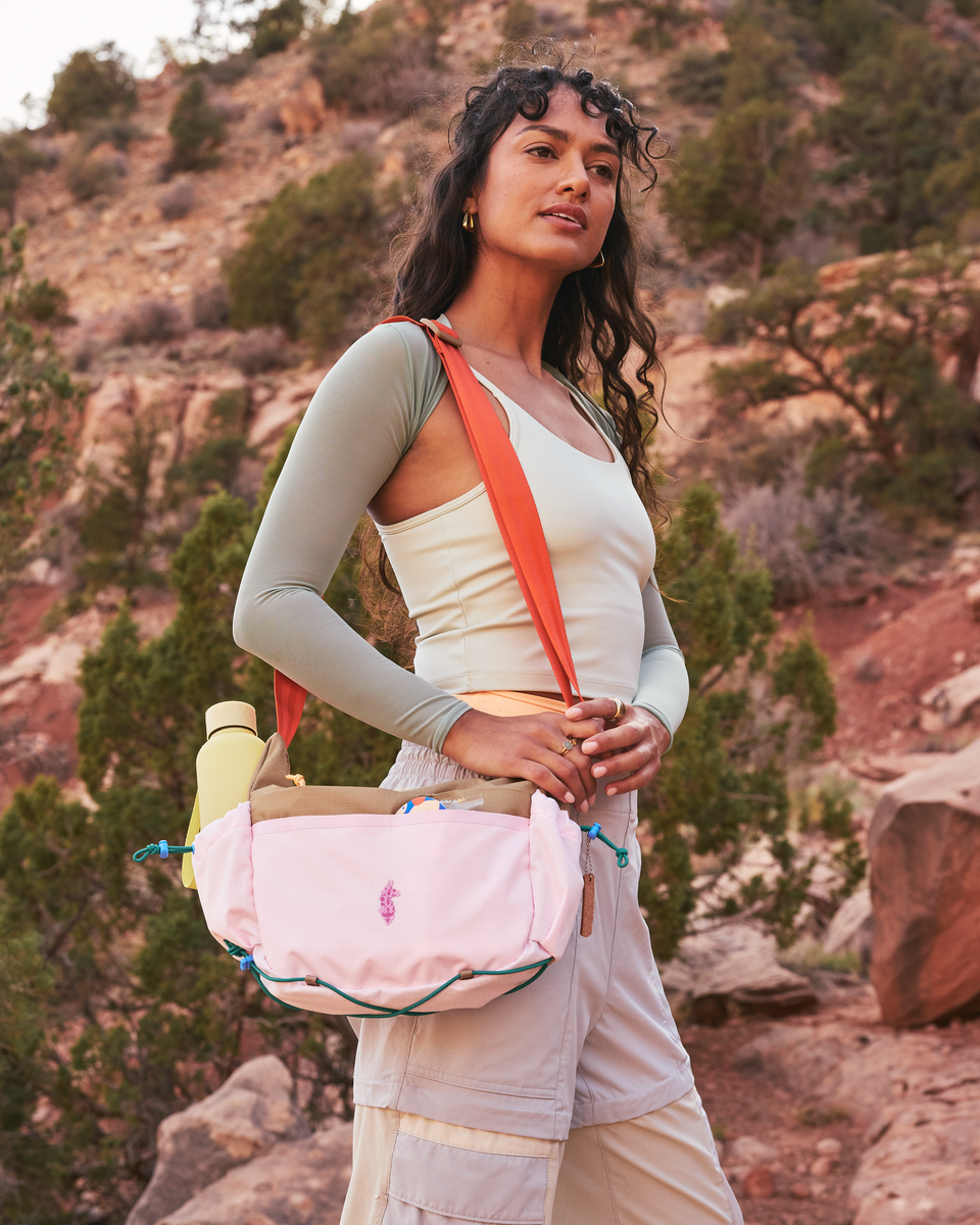 Cotopaxi X FP Movement 9L Shoulder Bag - Ginger/Powder Pink - US 1695