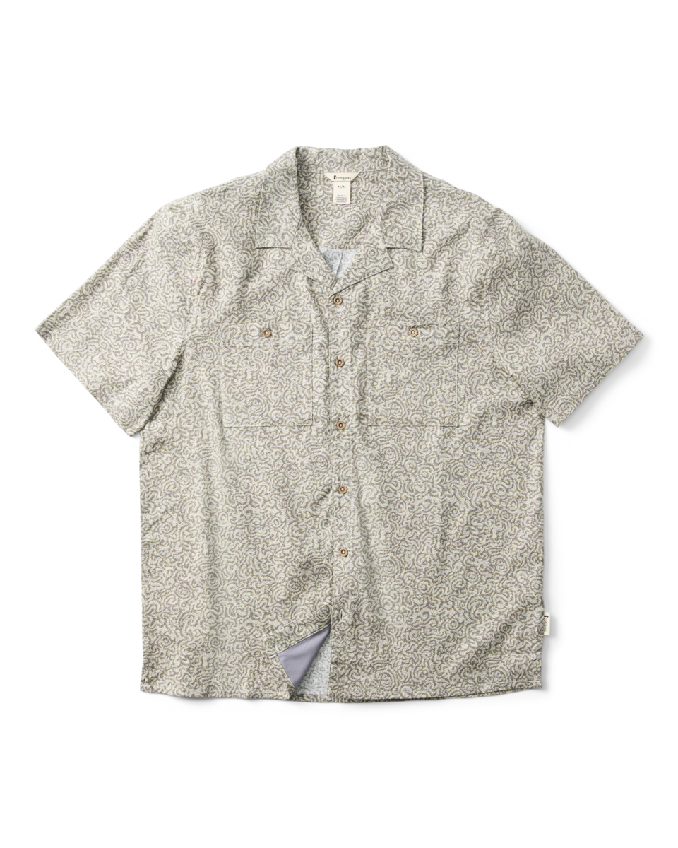 Afuera Button Up Shirt - Print - Men's - Cenotes Mineral - US 4622