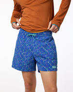 Brinco 5" Short - Print - Men's - Splash Azure - US 3921