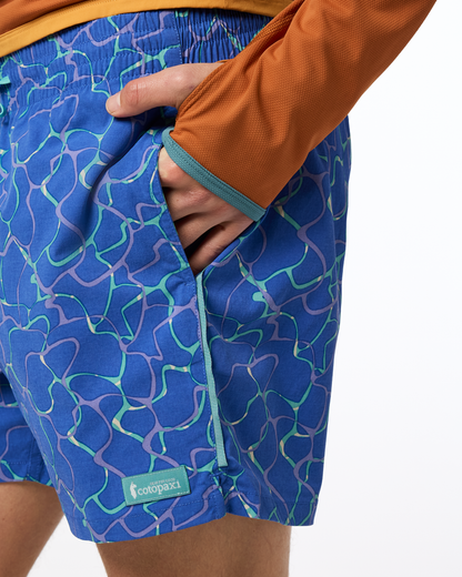 Brinco 5" Short - Print - Men's - Splash Azure - US 3921