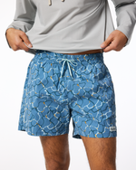 Brinco 5" Short - Print - Men's - Splash Steel Blue - US 5483