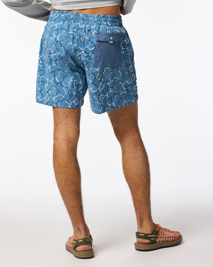 Brinco 5" Short - Print - Men's - Splash Azure - US 3921