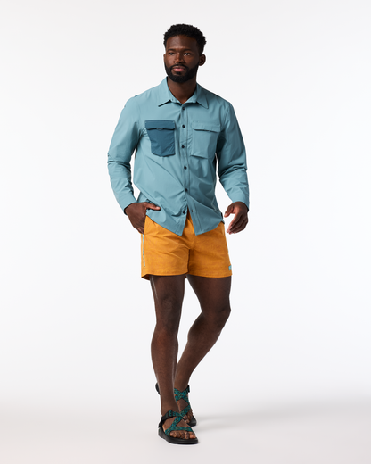 Brinco 5" Short - Print - Men's - Splash Azure - US 3921