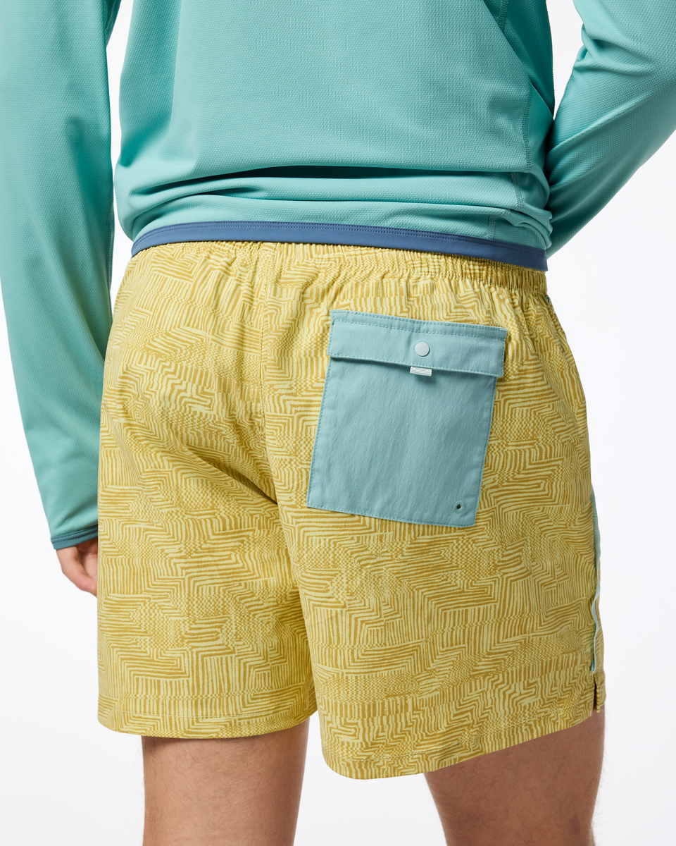 Brinco 5" Short - Print - Men's - Zen Garden Honeydew - US 7782