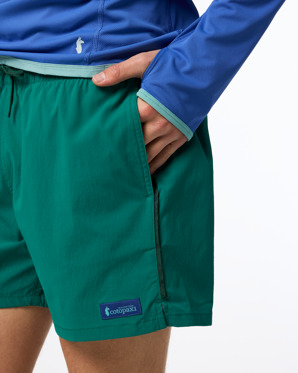 Brinco 5" Short - Solid - Men's - Malachite - US 1337