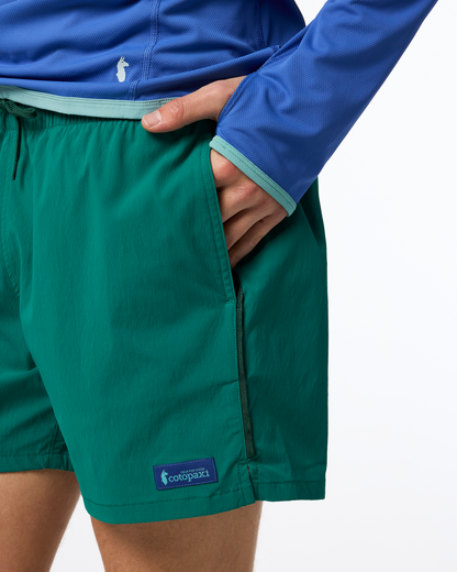 Brinco 5" Short - Solid - Men's - Malachite - US 1337
