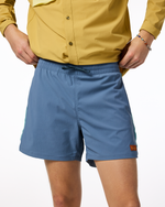 Brinco 5" Short - Solid - Men's - Steel Blue - US 5264