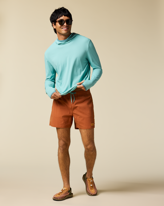 Brinco 5" Short - Solid - Men's - Whiskey - US 2977