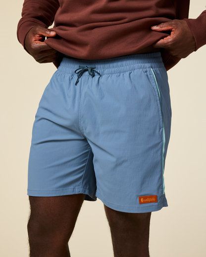 Brinco 7" Short - Solid - Men's - Steel Blue - US 1477