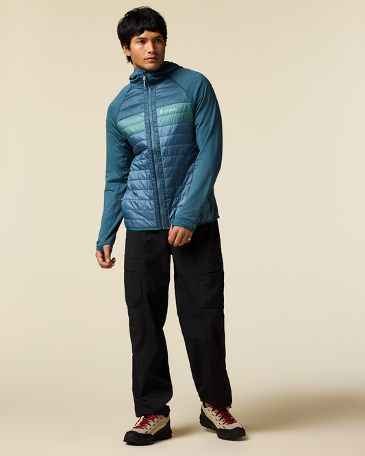Capa Hybrid Insulated Hooded Jacket - Men's - Ocean/Steel Blue - US 3891