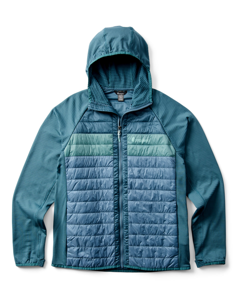 Capa Hybrid Insulated Hooded Jacket - Men's - Ocean/Steel Blue - US 3891