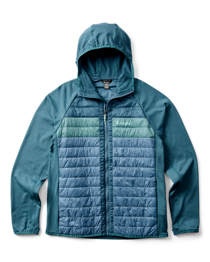 Capa Hybrid Insulated Hooded Jacket - Men's - Ocean/Steel Blue - US 3891