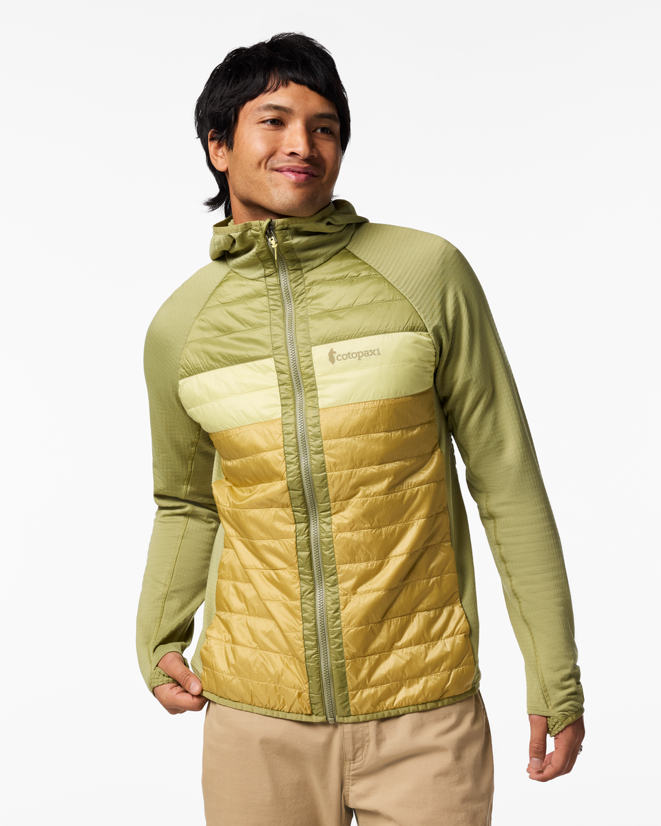 Capa Hybrid Insulated Hooded Jacket - Men's - Seed/Husk - US 8399