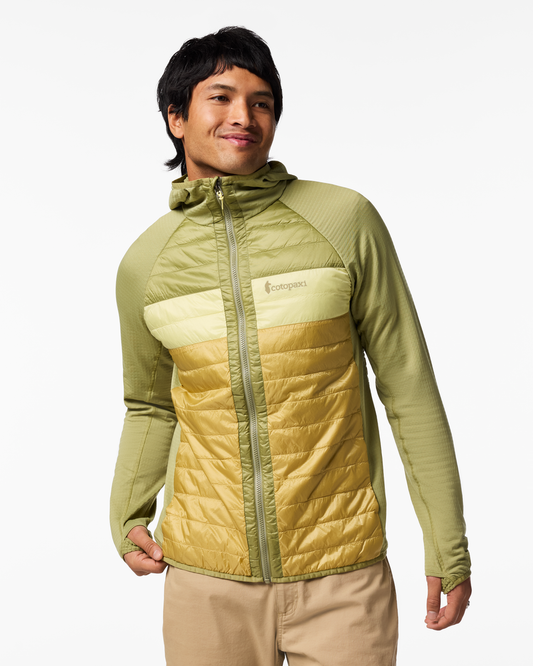 Capa Hybrid Insulated Hooded Jacket - Men's - Seed/Husk - US 8399