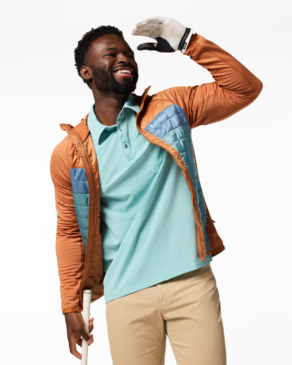 Capa Hybrid Insulated Hooded Jacket - Men's - Whiskey/Everglade - US 4410