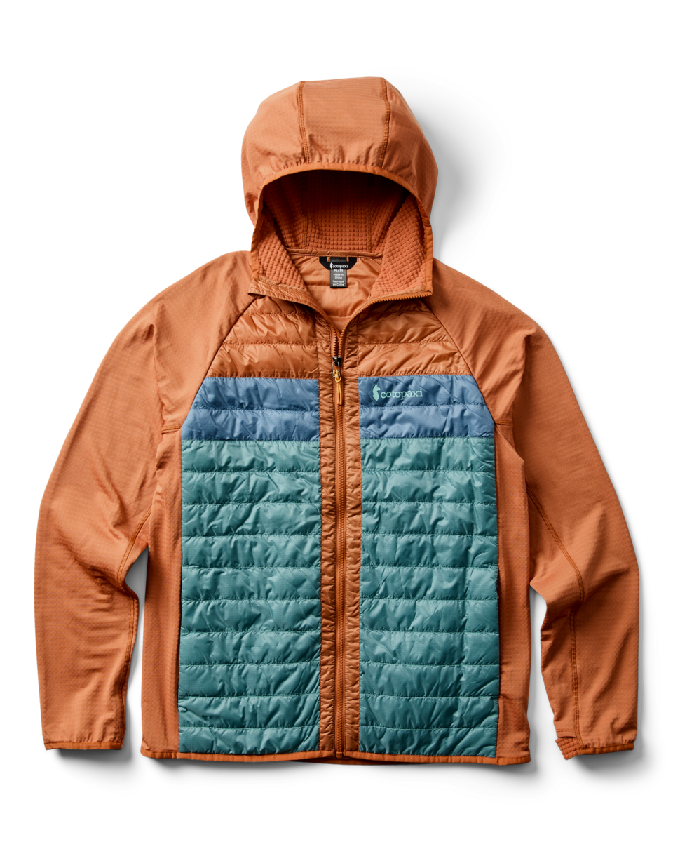 Capa Hybrid Insulated Hooded Jacket - Men's - Whiskey/Everglade - US 4410