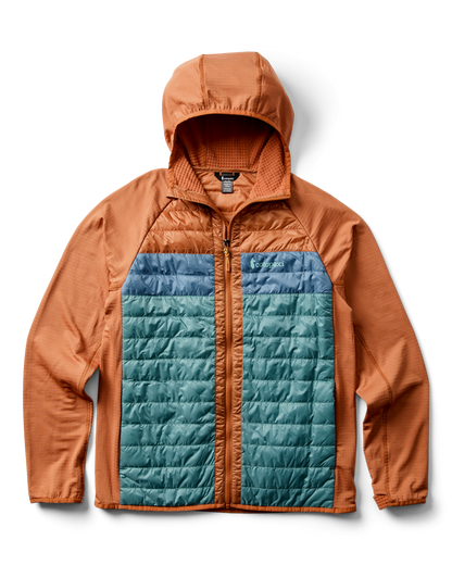 Capa Hybrid Insulated Hooded Jacket - Men's - Whiskey/Everglade - US 4410