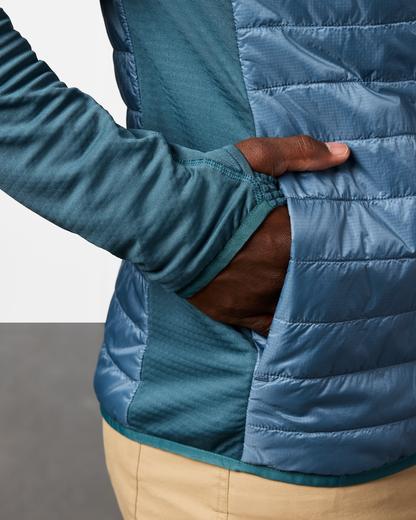 Capa Hybrid Insulated Jacket - Men's - Ocean/Steel Blue - US 5123