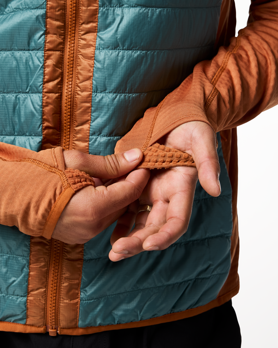 Capa Hybrid Insulated Jacket - Men's - Whiskey/Everglade - US 2073
