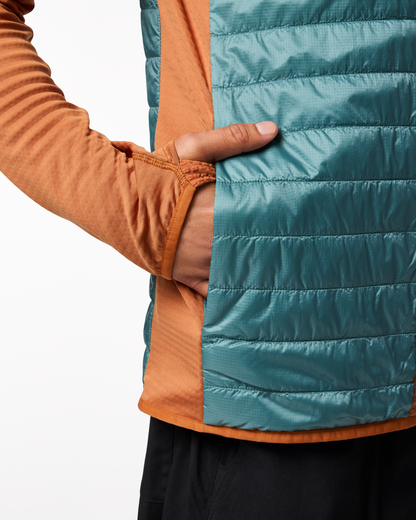 Capa Hybrid Insulated Jacket - Men's - Whiskey/Everglade - US 2073