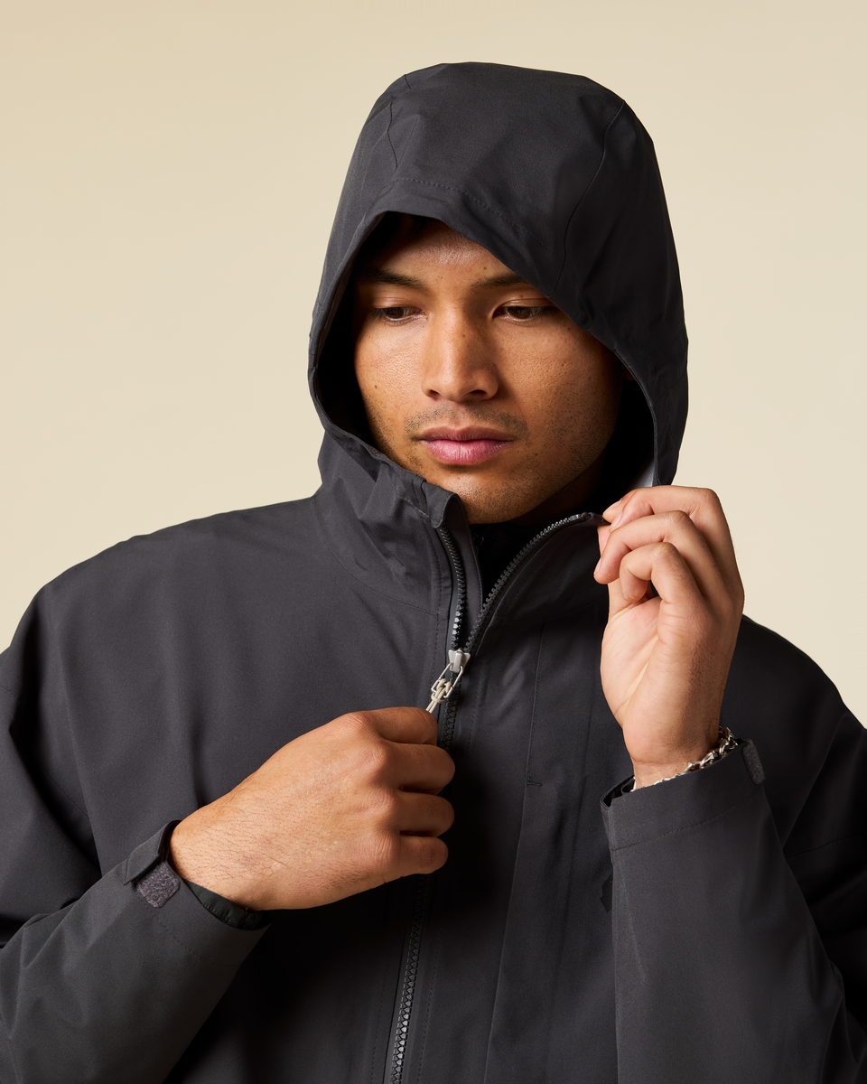 Cielo Rain Jacket - Men's - Charcoal/Cinder - US 9839
