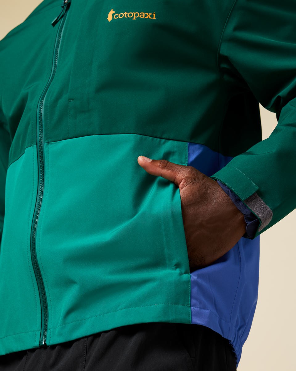 Cielo Rain Jacket - Men's - Kale/Malachite - US 8369