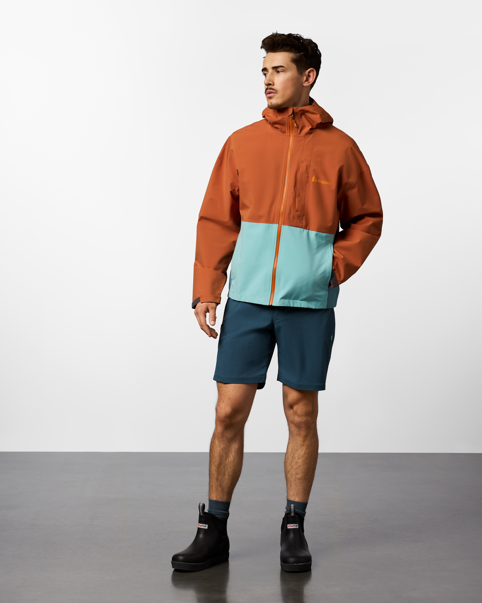Cielo Rain Jacket - Men's - Whiskey/Tide Pool - US 7585