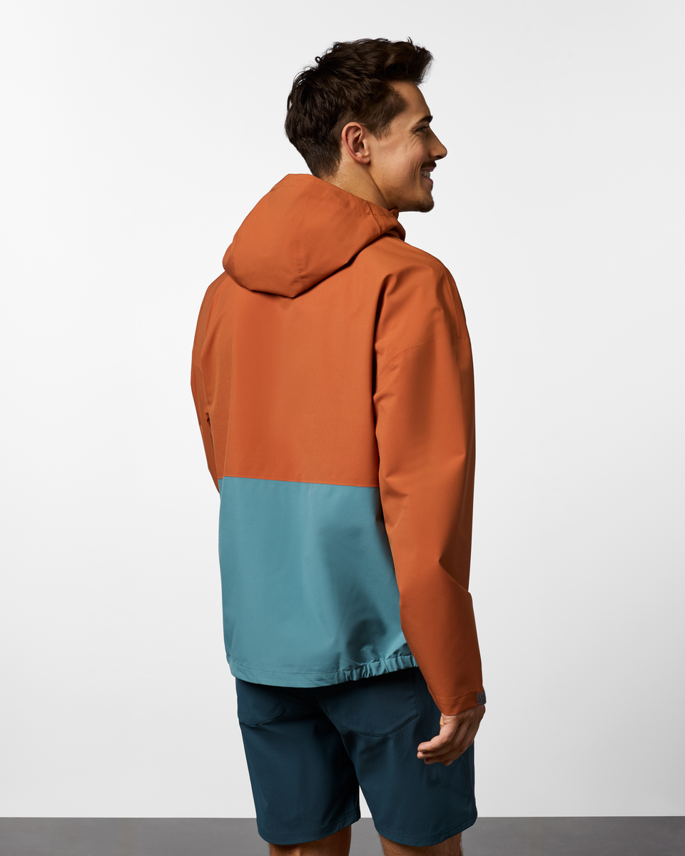 Cielo Rain Jacket - Men's - Whiskey/Tide Pool - US 7585