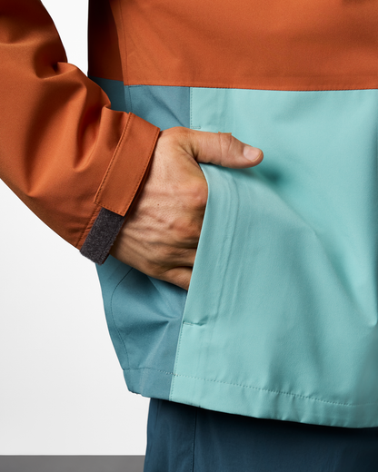 Cielo Rain Jacket - Men's - Whiskey/Tide Pool - US 7585