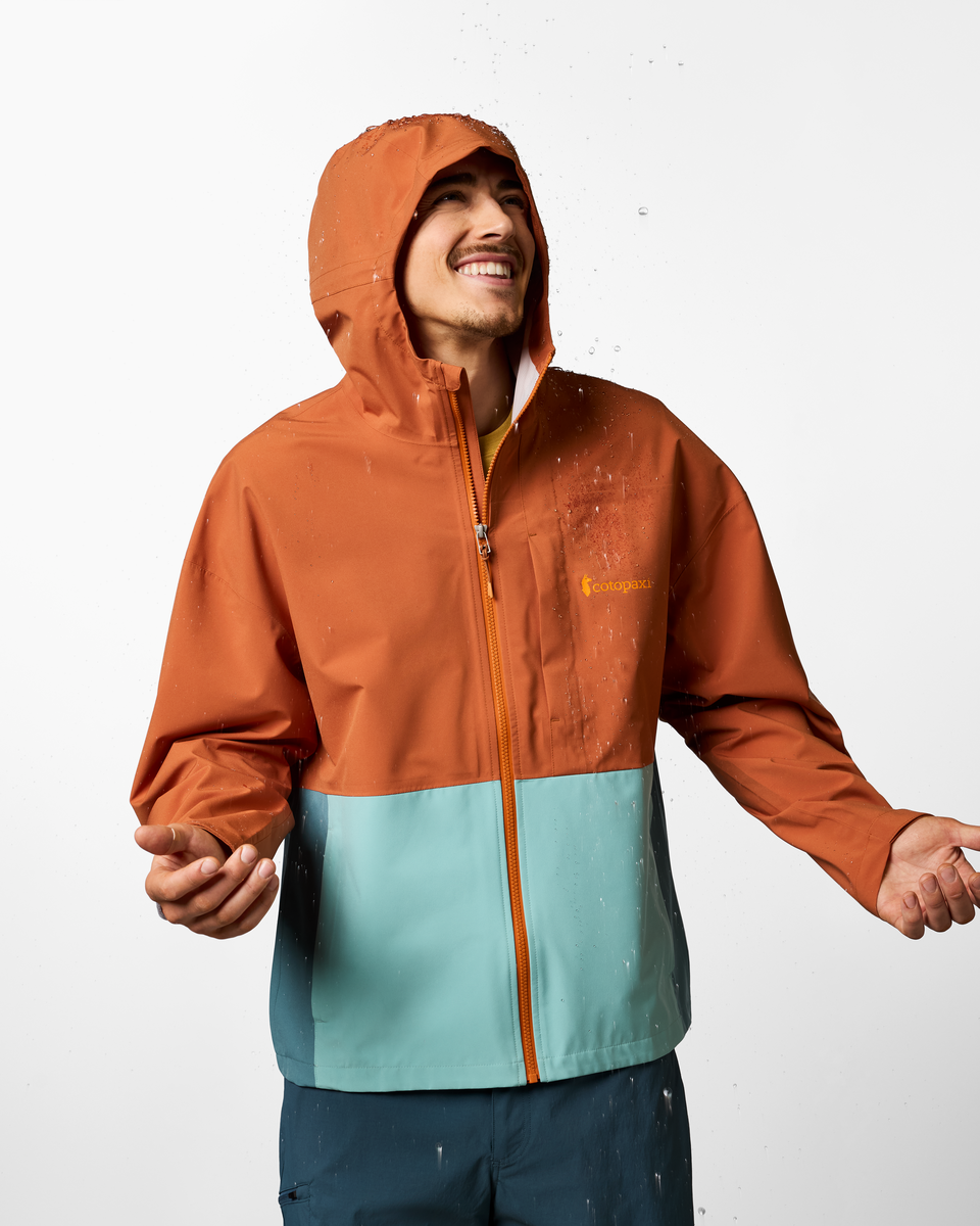 Cielo Rain Jacket - Men's - Whiskey/Tide Pool - US 7585
