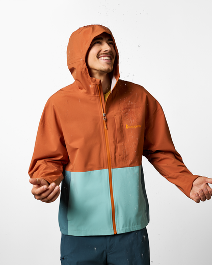 Cielo Rain Jacket - Men's - Whiskey/Tide Pool - US 7585