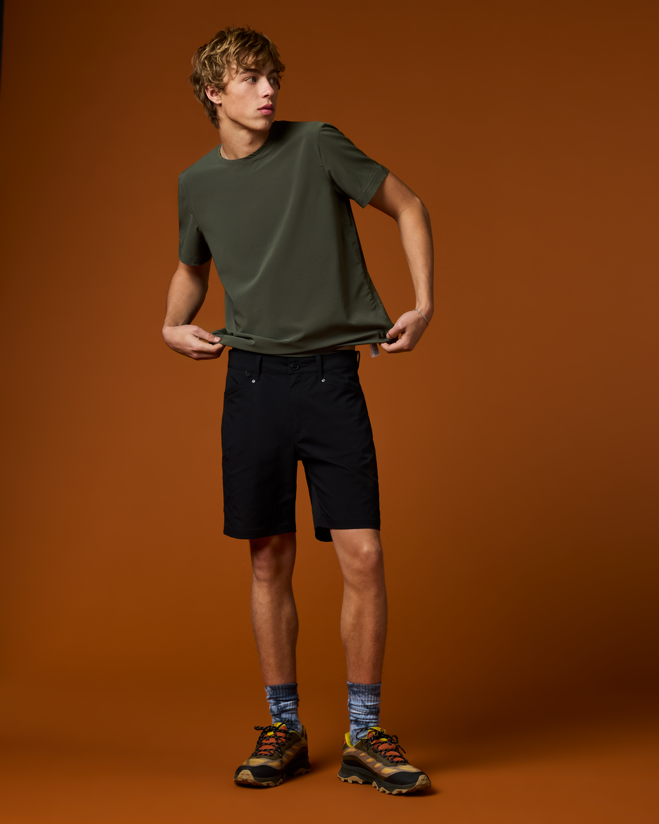 Coraje Tech Short - Men's - Black - US 2992