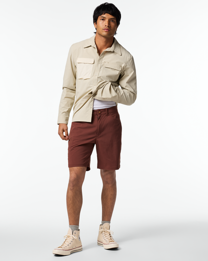 Coraje Tech Short - Men's - Sepia - US 6384