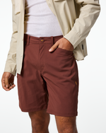 Coraje Tech Short - Men's - Sepia - US 6384