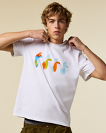 Cuatro Bitmap T-Shirt - Men's - White - US 4199