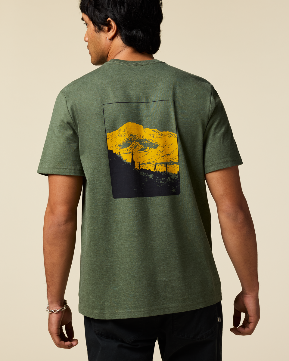 Down The River T-Shirt - Men's - Fatigue - US 3119
