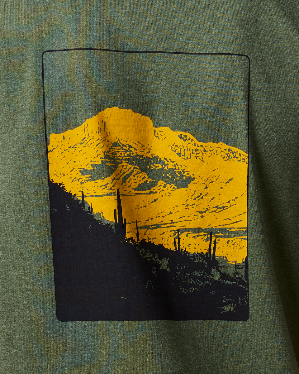Down The River T-Shirt - Men's - Fatigue - US 3119