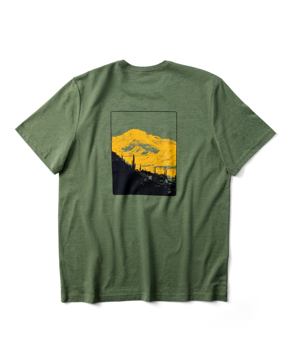 Down The River T-Shirt - Men's - Fatigue - US 3119