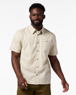 Estival Button Up Shirt - Print - Men's - Waves Mineral - US 8982