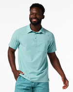 Pulso Tech Polo - Men's - Tide Pool - US 3847