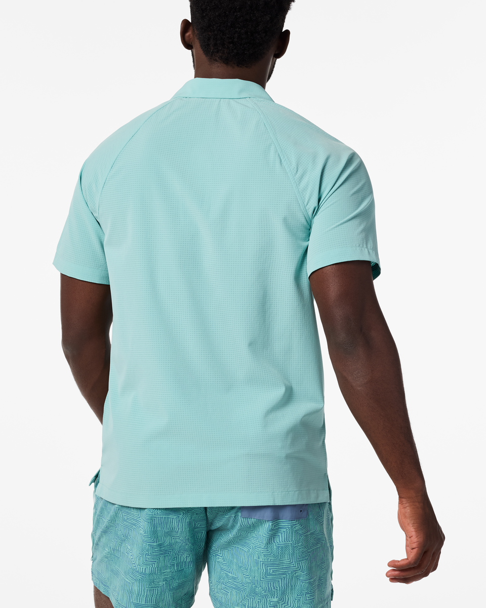 Pulso Tech Polo - Men's - Tide Pool - US 3847