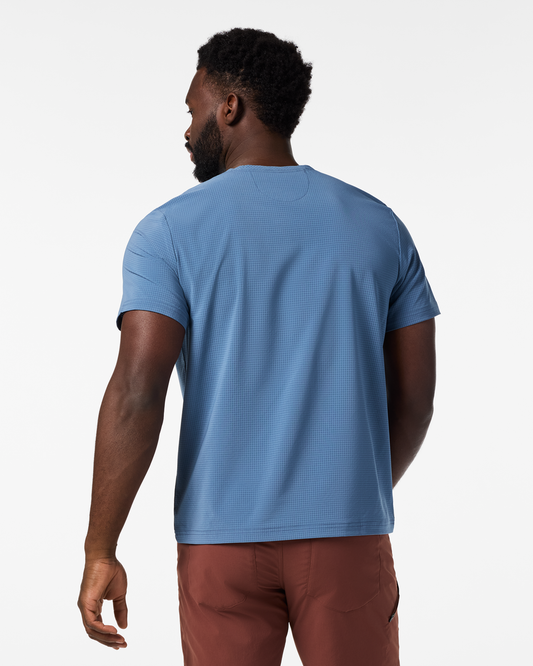 Pulso Tech T-Shirt - Men's - Steel Blue - US 9044