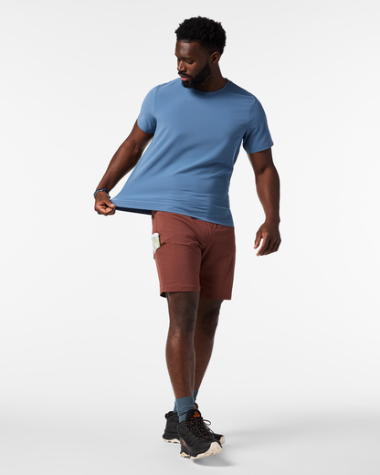 Pulso Tech T-Shirt - Men's - Steel Blue - US 9044