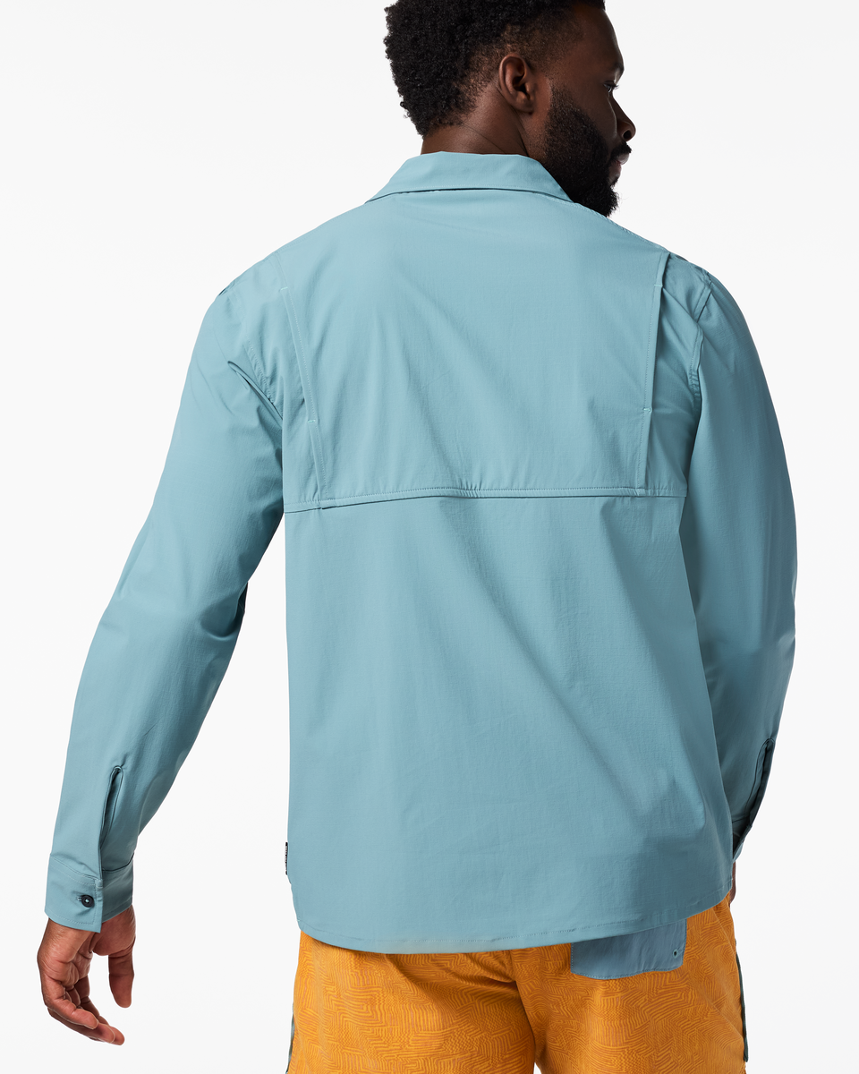 Solta Long-Sleeve Sun Shirt - Men's - Everglade - US 7583