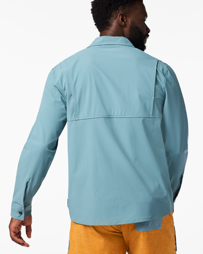 Solta Long-Sleeve Sun Shirt - Men's - Everglade - US 7583