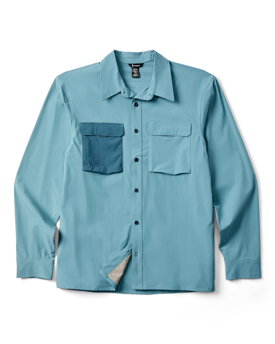 Solta Long-Sleeve Sun Shirt - Men's - Everglade - US 7583