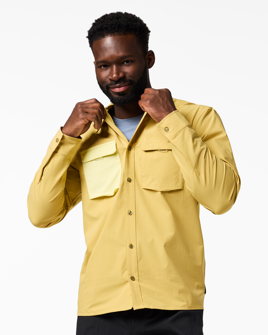 Solta Long-Sleeve Sun Shirt - Men's - Husk - US 1763
