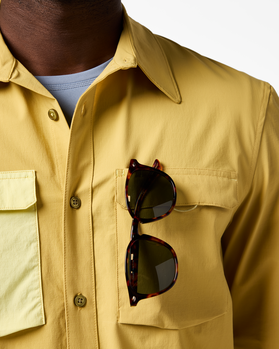 Solta Long-Sleeve Sun Shirt - Men's - Husk - US 1763